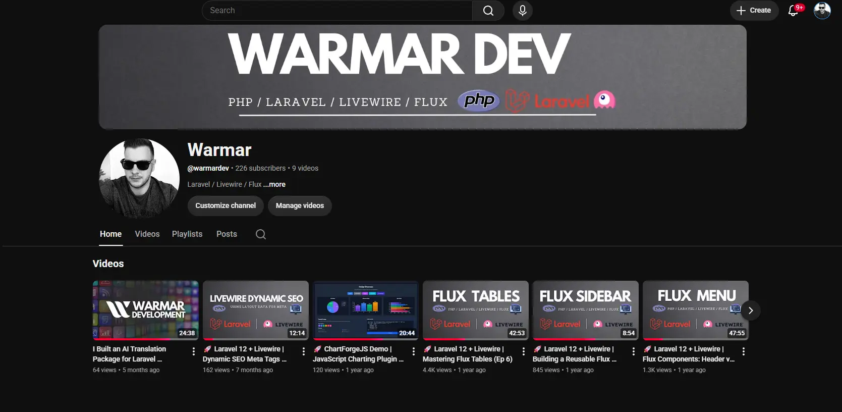 Development Channel screenshot